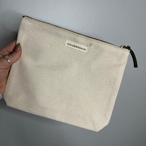 Sugarboo & Co Pouch Women OS‎ Cream Good Stevie Nicks Quote Canvas Makeup Bag